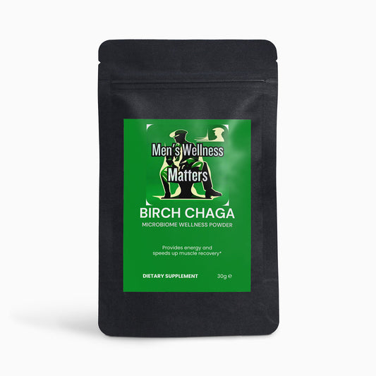 Birch Chaga Microbiome Wellness Powder - Men's Wellness Matters