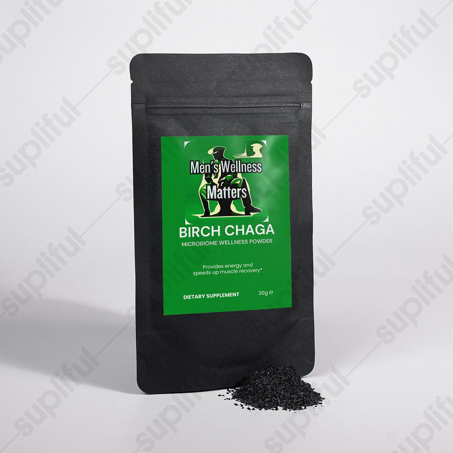 Birch Chaga Microbiome Wellness Powder - Men's Wellness Matters