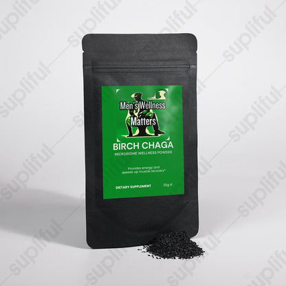 Birch Chaga Microbiome Wellness Powder - Men's Wellness Matters