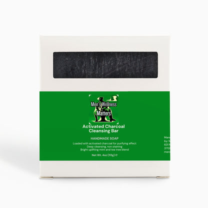 Activated Charcoal Cleansing Bar - Men's Wellness Matters