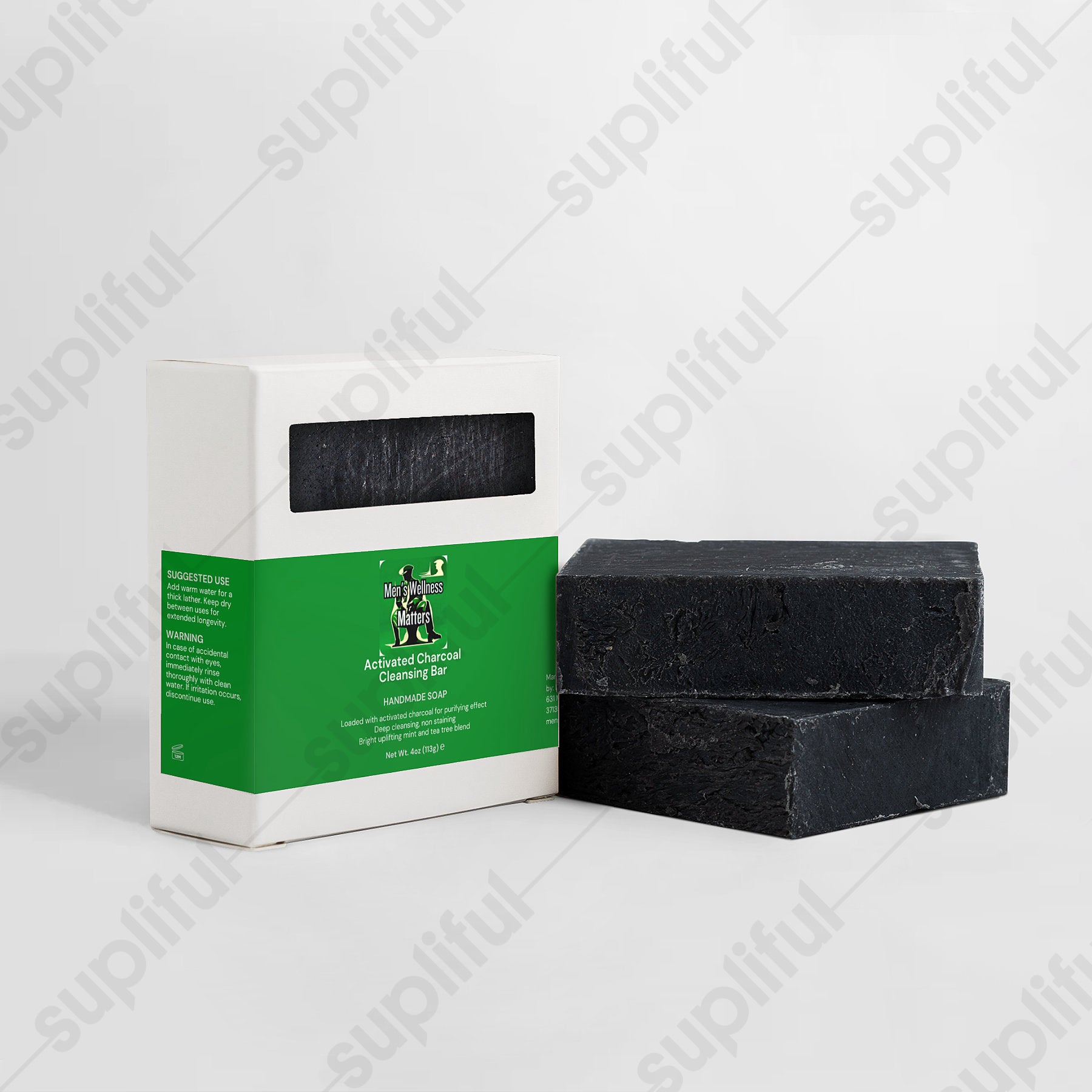 Activated Charcoal Cleansing Bar - Men's Wellness Matters