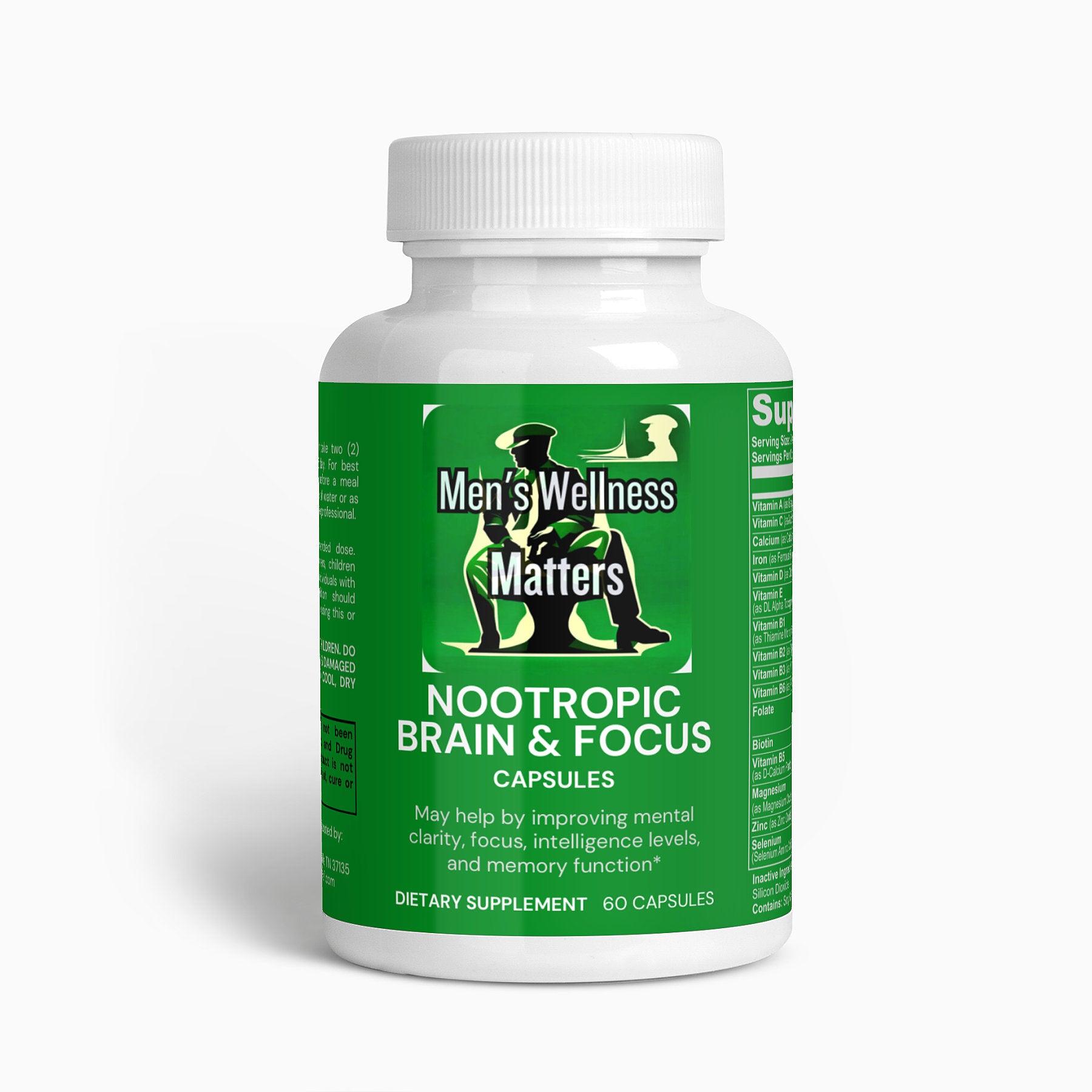 Nootropic Brain & Focus - Men's Wellness Matters