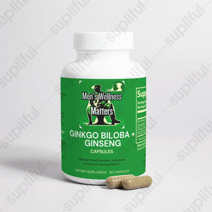 Ginkgo Biloba + Ginseng - Men's Wellness Matters