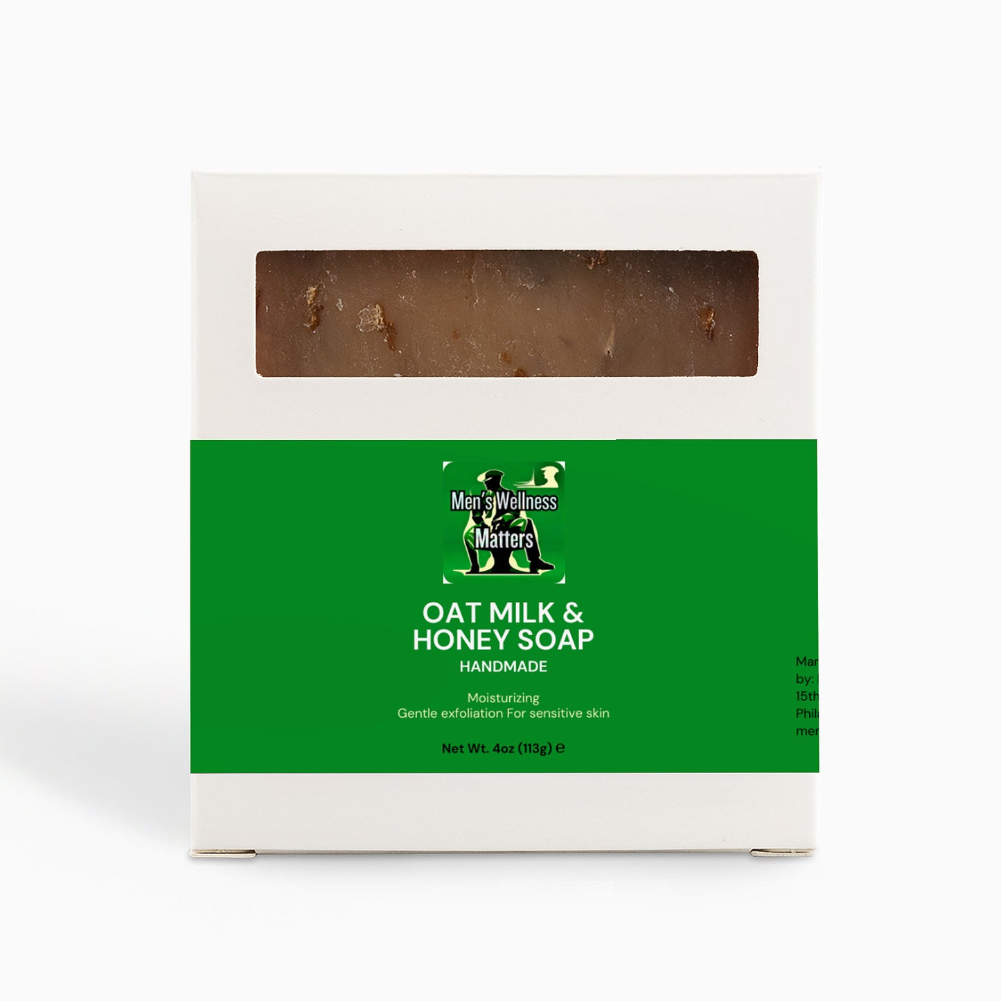 Oat Milk Honey Soap - Men's Wellness Matters