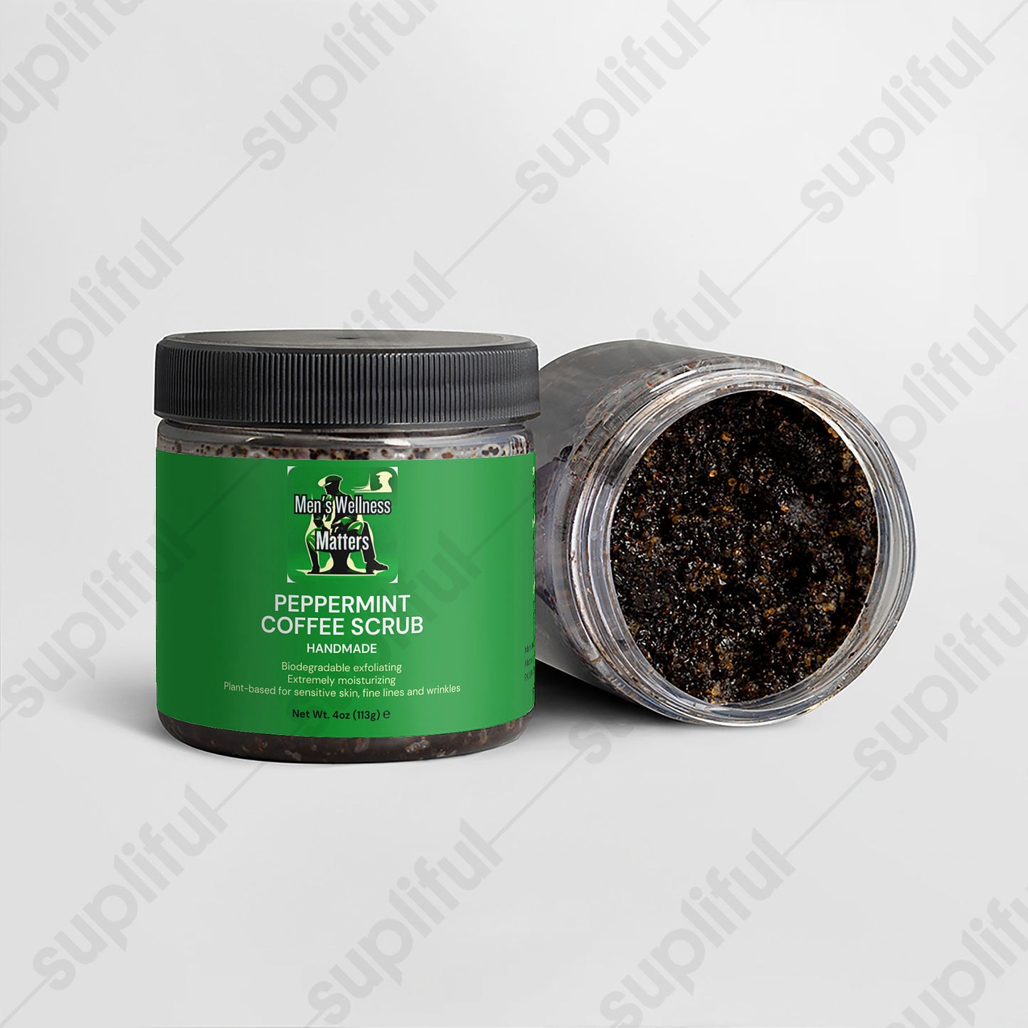 Peppermint Coffee Scrub - Men's Wellness Matters