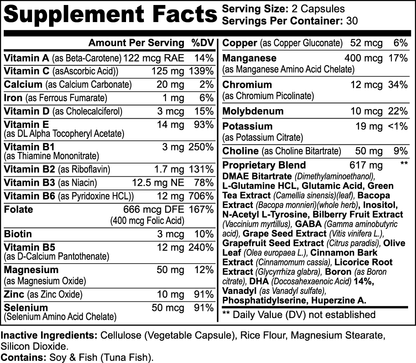 Nootropic Brain & Focus - Men's Wellness Matters