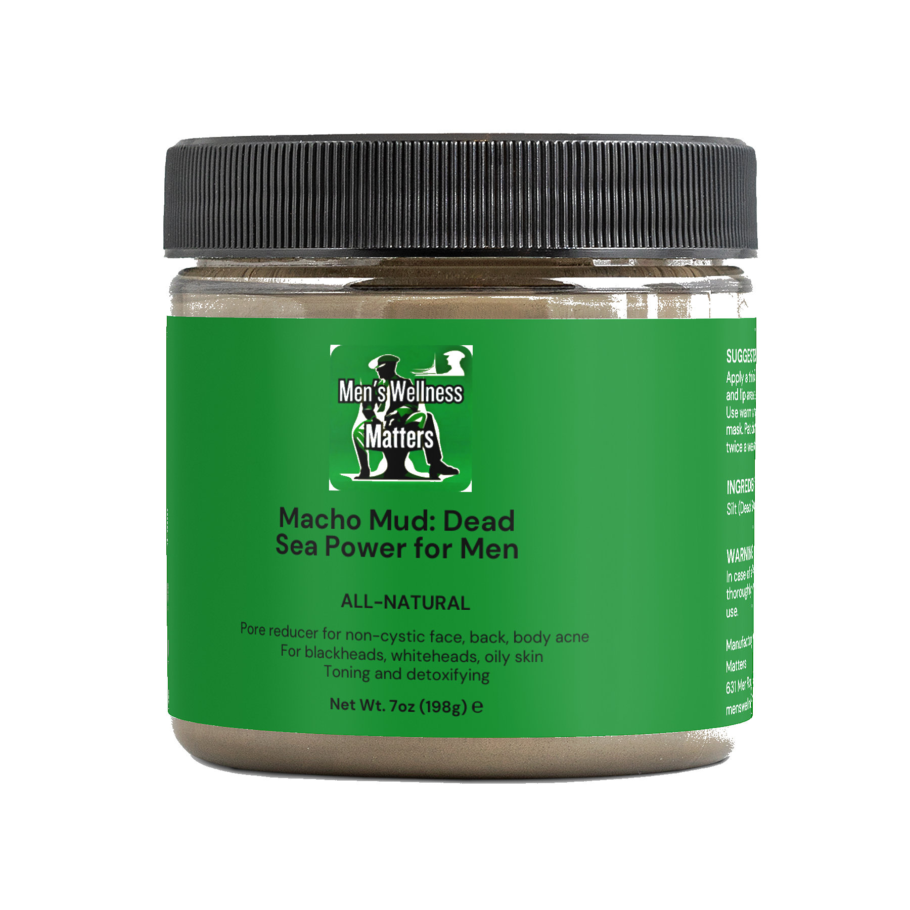 Macho Mud: Dead Sea Power for Men - Men's Wellness Matters