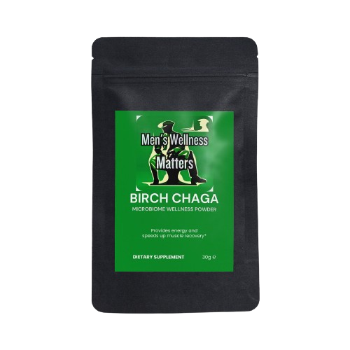 Birch Chaga Microbiome Wellness Powder - Men's Wellness Matters