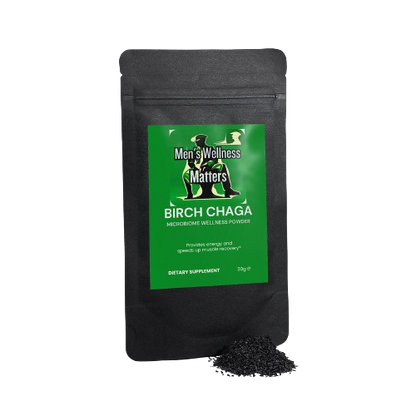 Birch Chaga Microbiome Wellness Powder - Men's Wellness Matters