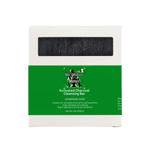 Activated Charcoal Cleansing Bar - Men's Wellness Matters