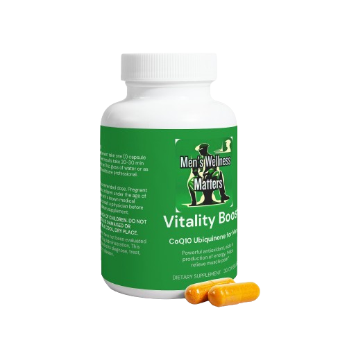 Vitality Boost: CoQ10 Ubiquinone for Men - Men's Wellness Matters