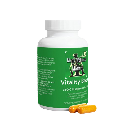 Vitality Boost: CoQ10 Ubiquinone for Men - Men's Wellness Matters