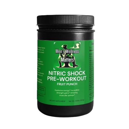 Nitric Shock Pre-Workout Powder - Men's Wellness Matters