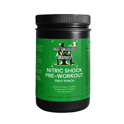 Nitric Shock Pre-Workout Powder - Men's Wellness Matters