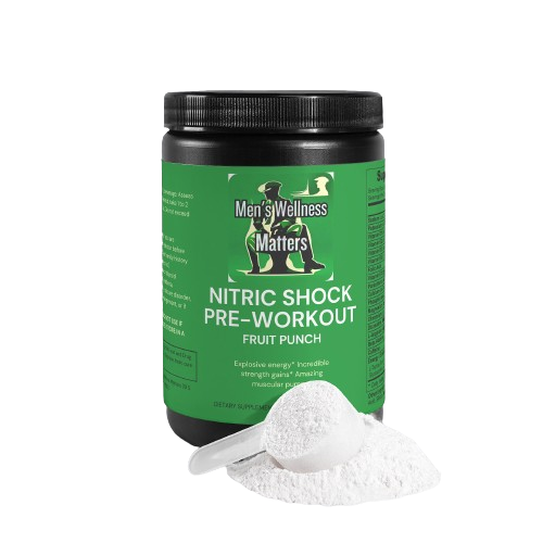 Nitric Shock Pre-Workout Powder - Men's Wellness Matters