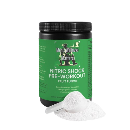 Nitric Shock Pre-Workout Powder - Men's Wellness Matters