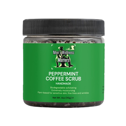 Peppermint Coffee Scrub - Men's Wellness Matters