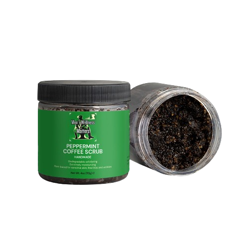 Peppermint Coffee Scrub - Men's Wellness Matters