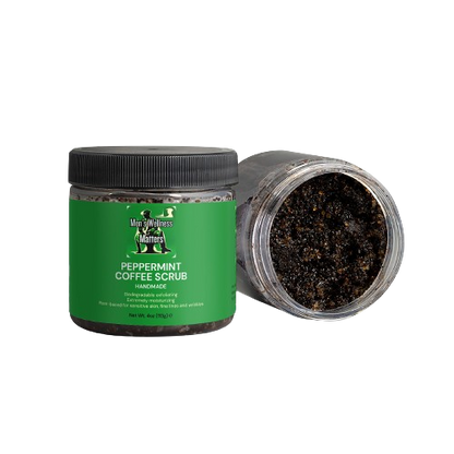 Peppermint Coffee Scrub - Men's Wellness Matters