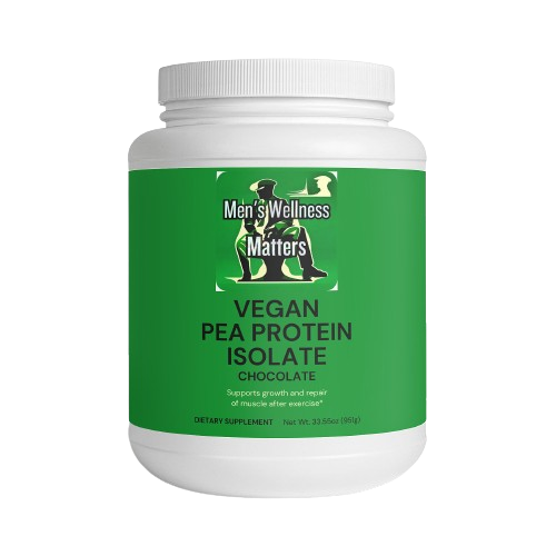 Vegan Pea Protein Isolate (Chocolate) - Men's Wellness Matters