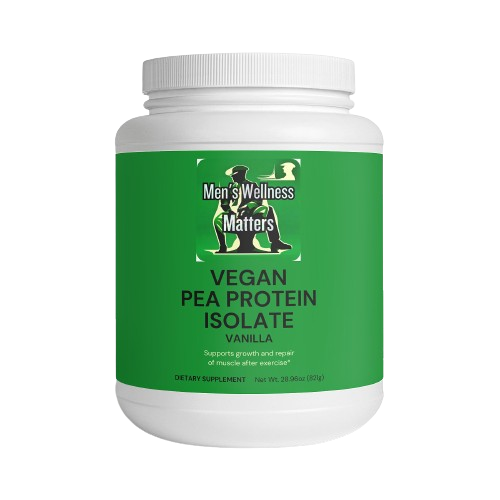 Vegan Pea Protein Isolate (Vanilla) - Men's Wellness Matters