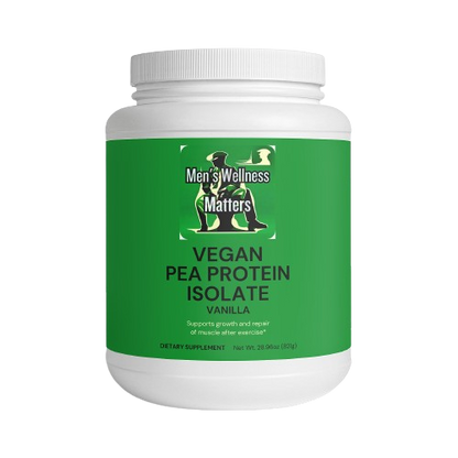 Vegan Pea Protein Isolate (Vanilla) - Men's Wellness Matters