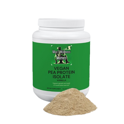 Vegan Pea Protein Isolate (Vanilla) - Men's Wellness Matters