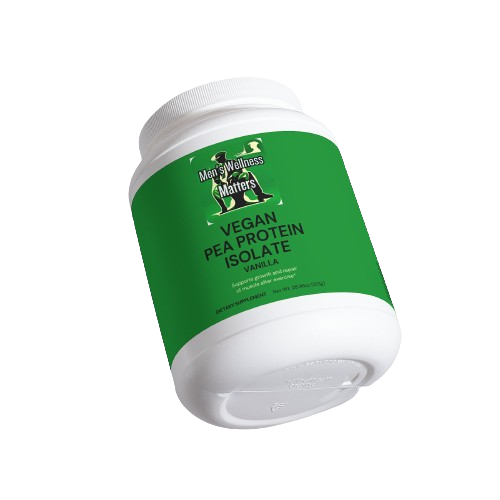 Vegan Pea Protein Isolate (Vanilla) - Men's Wellness Matters